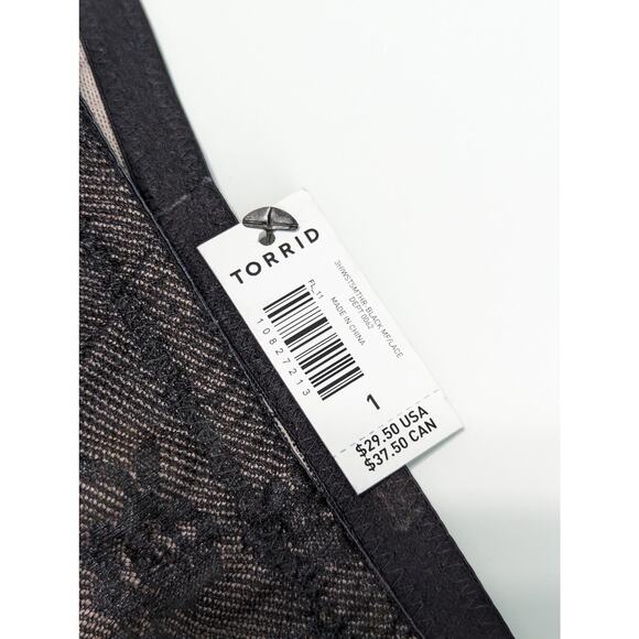 Torrid Lingerie BUNDLE Sports Bra High Rise Short Panty Microfiber Black 1X Top - Picture 7 of 10